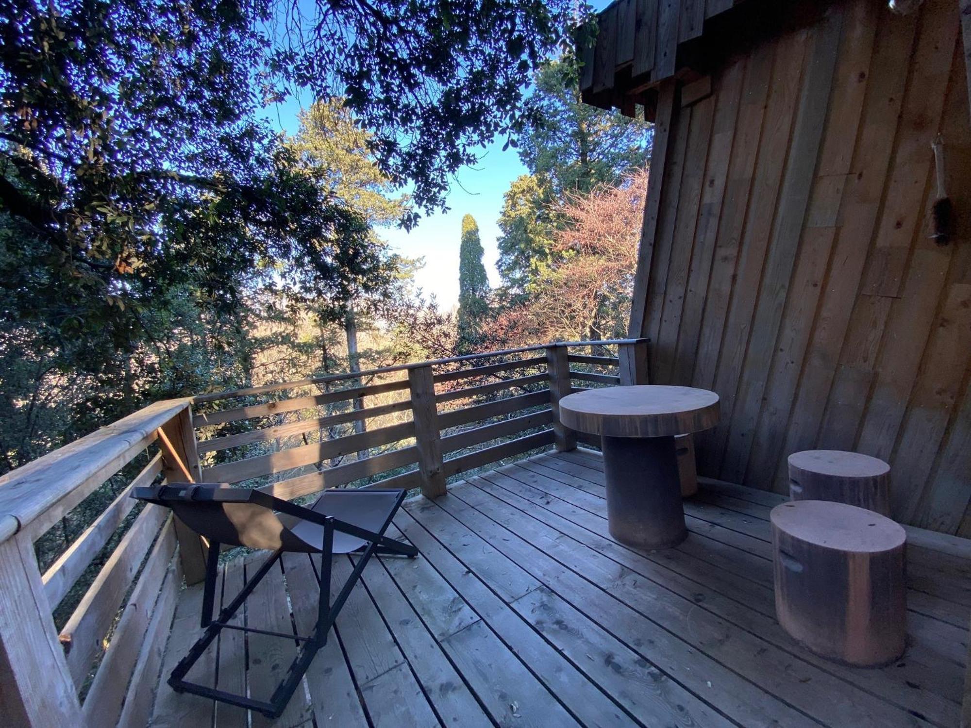 Les Cabanes Dans Les Bois Logis Hotel Villedubert Экстерьер фото