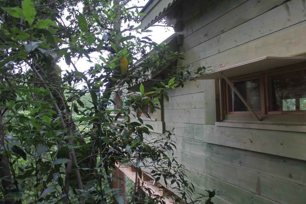 Les Cabanes Dans Les Bois Logis Hotel Villedubert Экстерьер фото