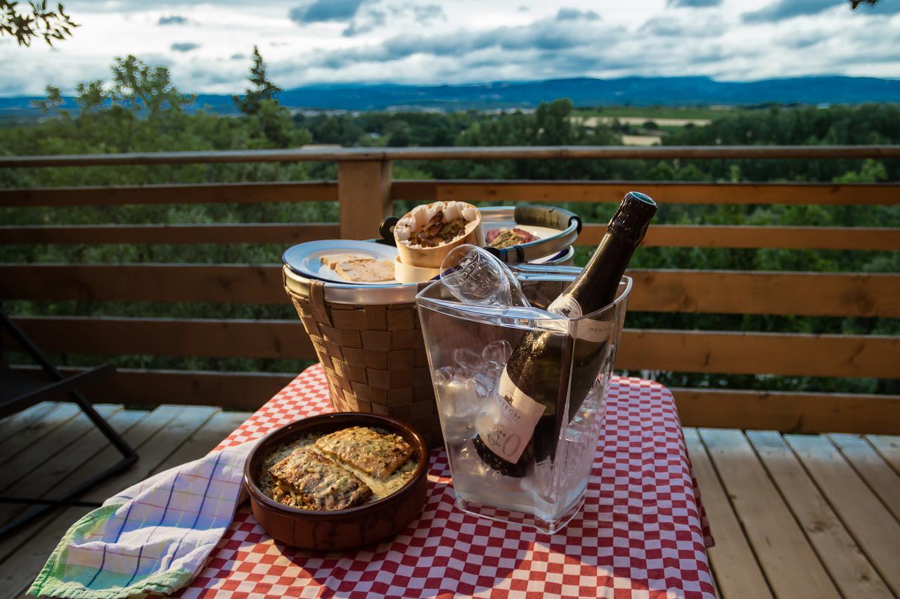 Les Cabanes Dans Les Bois Logis Hotel Villedubert Экстерьер фото